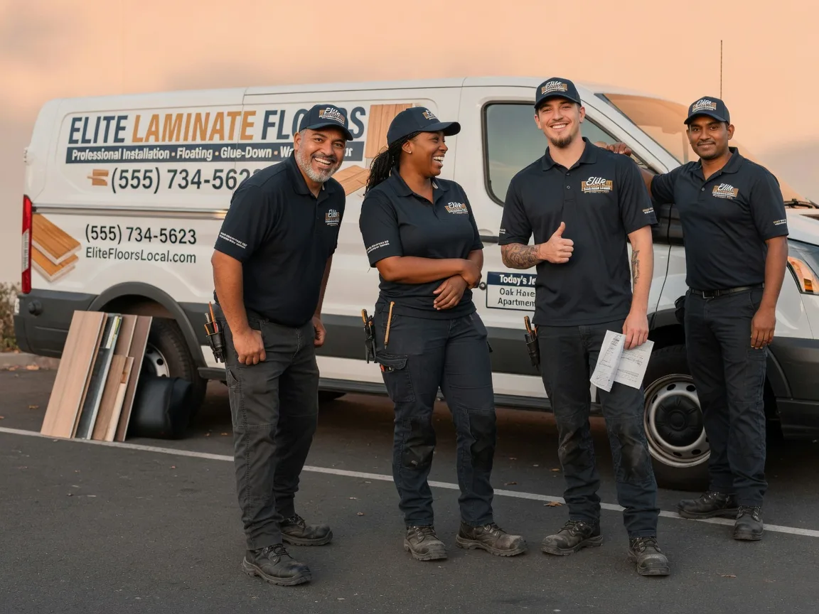 Laminate flooring installation company in Bowersville, OH